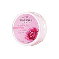 Avon Rozjasňující pleťový krém s růží Naturals 75ml