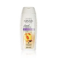 Avon Vyživující šampon a kondicionér 2 v 1 s meruňkou a bambuckým máslem pro suché a poškozené vlasy Naturals 250ml
