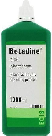Betadine liq.1x1000ml (H) zelený