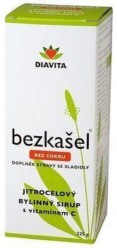 BEZKAŠEL jitrocelový bylinný sirup bez cukru 225g