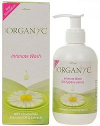 Bio gel Organyc na intimní hyg. s heřmánkem 250ml