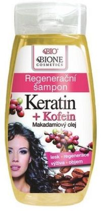 BIO KERATIN + KOFEIN regenerační šampon 260ml