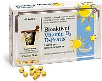 Bioaktivní Vitamin D3 D Pearls cps.40