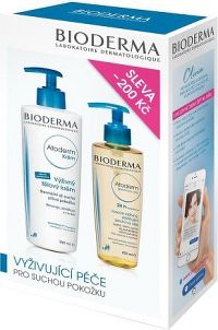 BIODERMA Atoderm Krém parf.500ml+Sprch.olej 200ml