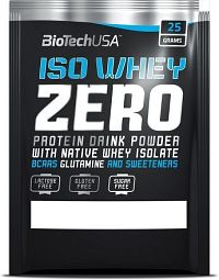 BioTech USA Iso Whey Zero Lactose Free 25g L?skov? o?ech