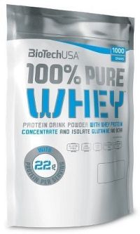 BiotechUSA 100% Pure Whey 1000g Caramel-Cappuccino