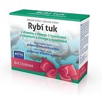 Biotter Rybí tuk s vitam.a Omega-3 kysel.cps.3x60