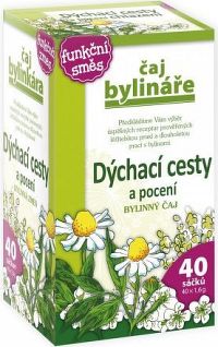 Čaj Bylináře Dýchací cesty (Při nachlazení) 40x1.6g
