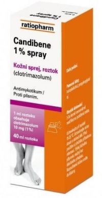 Candibene 1%-spray(Fungizid)spr.1x40ml 10mg/ml