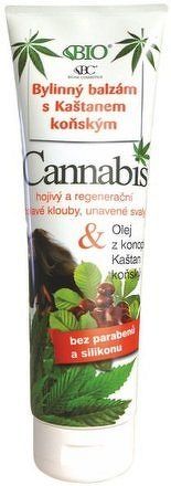 CANNABIS bylinný balzám s kaštanem koňským 300ml
