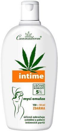 Cannaderm Intime NEW mycí emulze 150+50ml ZDARMA
