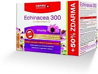 Cemio Echinacea 300 s vitaminem C tbl.60+30 CZ/SK