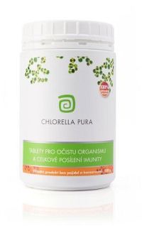 Chlorella centrum CHLORELLA PURA 0,5 kg - plast.dóza