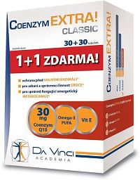 Coenzym EXTRA! Classic30mg DaVinci tob.30+30ZDARMA