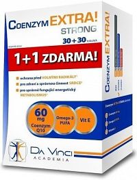 Coenzym EXTRA! Strong 60mg DaVinci tob.30+30ZDARMA