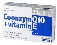Coenzym Q10 30mg+vitamin E 12mg cps.30 Dr.Müller