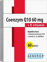 Coenzym Q10 60 mg + E vitamin Generica cps.60