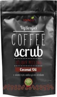 COFFE SCRUB - tělový peeling vyživující Coconut Oil 200g