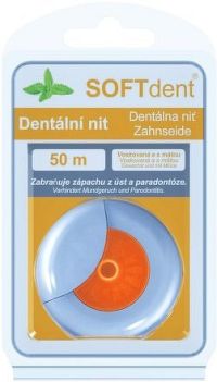 Dentální nit SOFTdent 50m 1ks