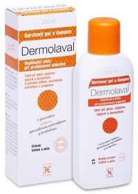 DERMOLAVAL sprchový gel a šampon 200ml