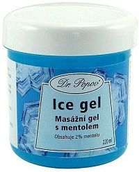 Dr.Popov ICE gel - masážní gel s mentolem 220ml