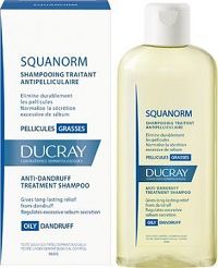DUCRAY Squanorm Mastné lupy-Šamp.proti lupům 200ml