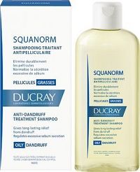 DUCRAY Squanorm Mastné lupy-Šamp.proti lupům 200ml