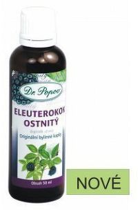 Eleuterokok ostnitý 50ml Orig.bylin.kapky Dr.Popov