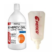 ENERGY GEL LONG TRAIL REFILL Pomeranč + SOFT FLASK