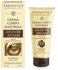 Erboristica Tělový krém hydratační s arganovým olejem 200 ml