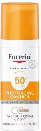 EUCERIN SUN CC krém na op SPF50+ s.tmavý 50ml_2018