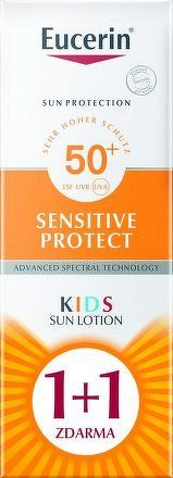 EUCERIN SUN Dětské mléko na op. SPF50+ 1+1 ZDARMA