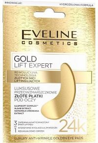 Eveline Gold Lift Expert – Luxusní zlaté polštářky pod oči