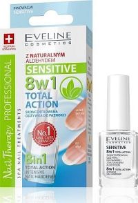 EVELINE SPA Nail Total 8v1 Sensitive kondic. 12ml
