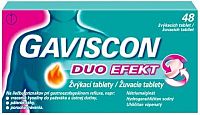 Gaviscon Duo Efekt žvýkací tablety por.tbl.mnd.48