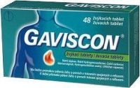 Gaviscon žvýkací tablety por.tbl.mnd. 48