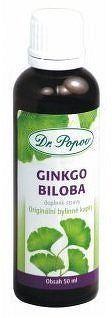 Ginko biloba 50ml Originální bylinné kap.Dr.Popov