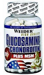 Glucosamine Chondroitin + MSM, kloubní výživa, 120 tablet, Weider
