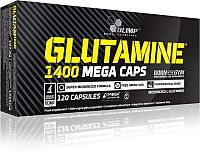 Glutamine Mega Caps, Olimp, 120 kapslí