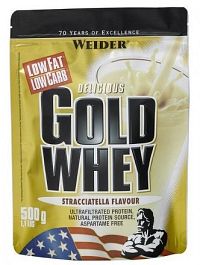 Gold Whey, syrovátkový protein, Weider, 500 g, Salted Caramel