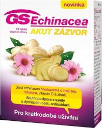 GS Echinacea Akut zázvor tbl. 15
