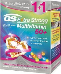 GS Extra Strong Multivitamin 50+ tbl.60+60 d.2018