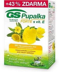 GS Pupalka Forte s vitaminem E cps.70 + 30