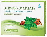 GURMAR-GYMNEMA+skořice+kurkuma 60 vega tob.SETARIA