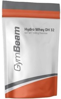 GymBeam Hydro Whey DH 32 raspberry yoghurt - 1000 g