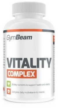 GymBeam Multivitamín Vitality Complex 60 tab unflavored