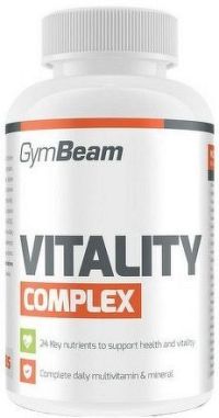 GymBeam Multivitamín Vitality Complex unflavored - 120 tab