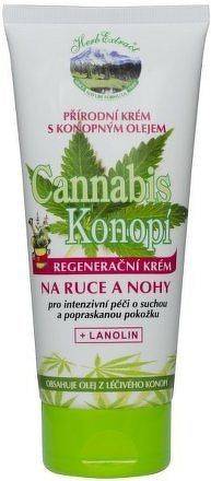 Herb Extract Regenerační krém na ruce a nohy - konopí 200ml