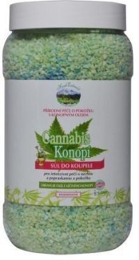 Herb Extract Relaxační sůl do koupele s konopím 1200g