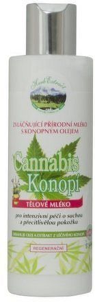 Herb Extract Zvláčňující tělové mléko konopí 200ml